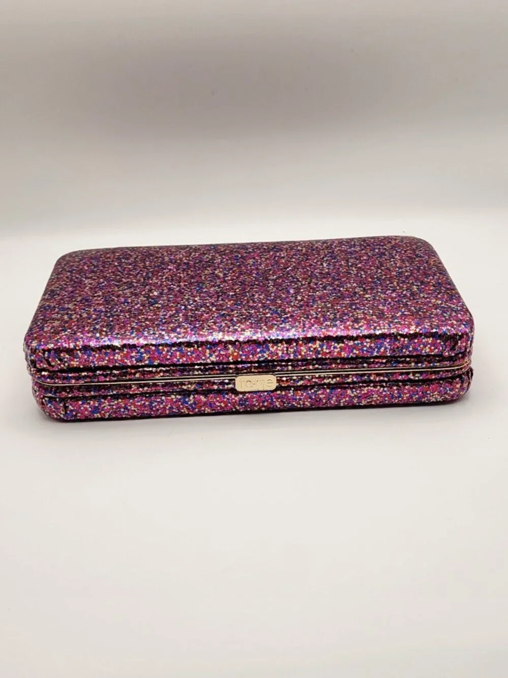 TARTE Life of The Party Clay Blush Palette & Glitter Clutch Limited Edition NIB